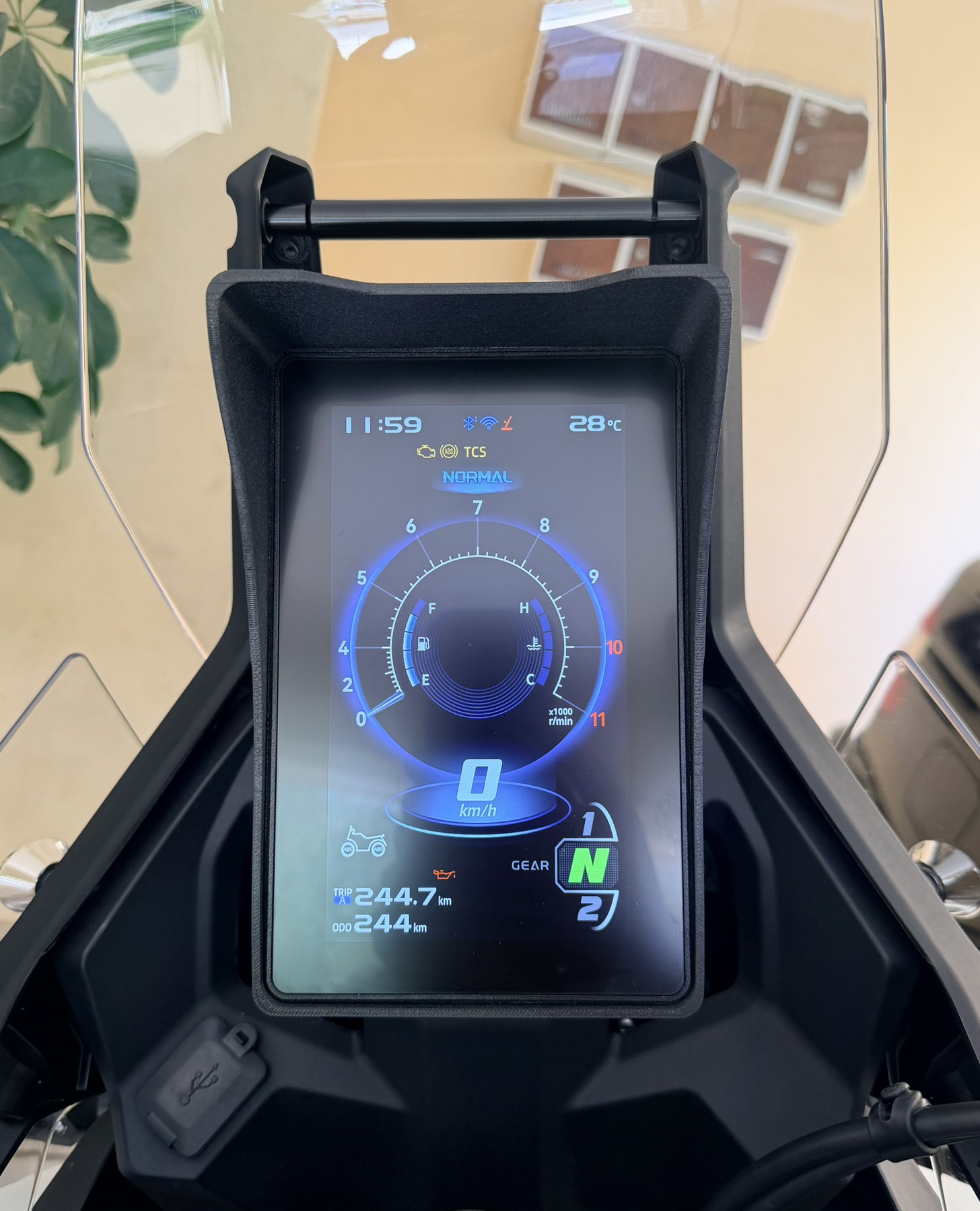 Screen protector for Voge DS800X Rally